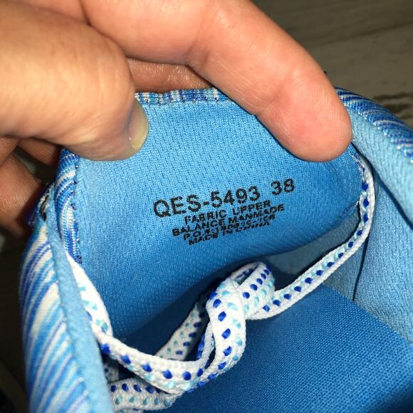 Alegria TRAQ Qest Sneaker Blue 38 7.5-8 Nursing Smart Shoe Comfort Casual - Picture 10 of 11